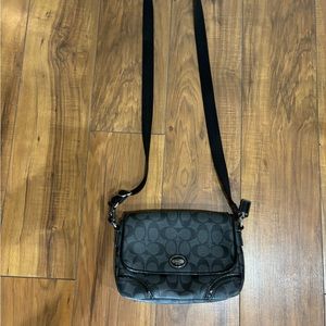 Coach black crossbody